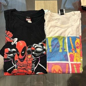 Marvel Deadpool bundle shirts